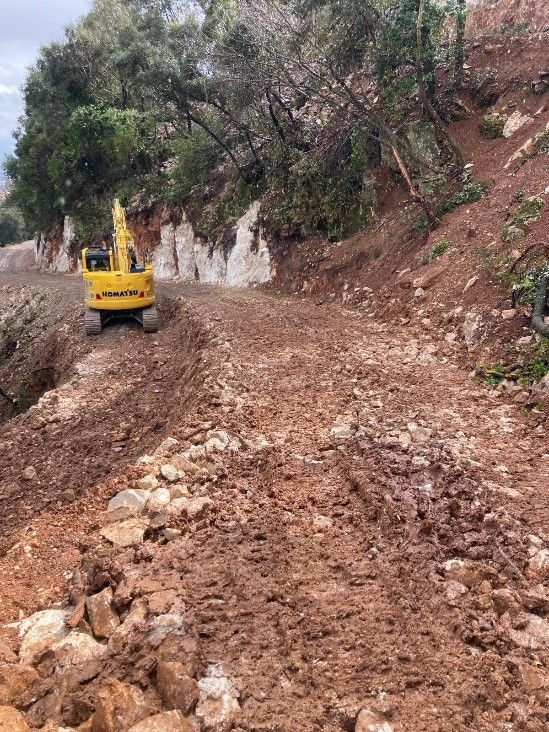 Interventi per l’accessibilità della località Castello mediante messa in sicurezza del versante sovrastante — foto 1