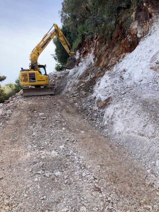 Interventi per l’accessibilità della località Castello mediante messa in sicurezza del versante sovrastante — foto 3