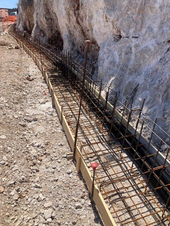 Interventi per l’accessibilità della località Castello mediante messa in sicurezza del versante sovrastante — foto 4
