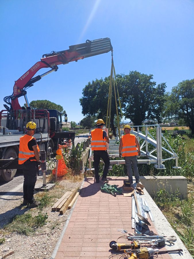 Lavori di messa in sicurezza delle strade via San Gregorio, via Arceviese e via Pianello — foto 6