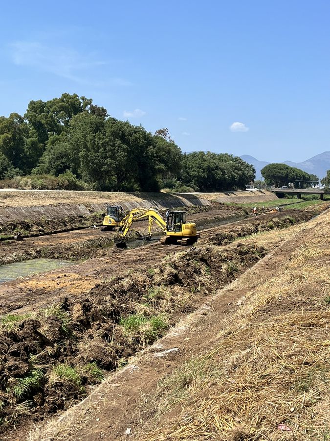 Lavori di completamento e miglioramento dell’efficienza idraulica del canale Pedemontano (primo stralcio) — foto 1