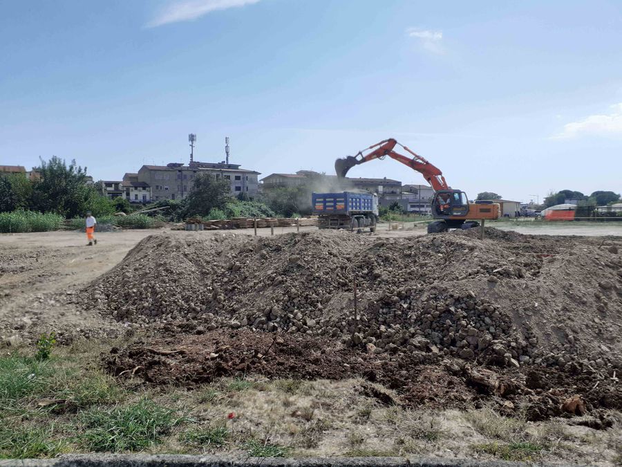 Ristrutturazione, potenziamento, messa in sicurezza ed efficientamento energetico del Palazzetto dello Sport, con ampliamento del parco fitness esterno e realizzazione di una tensostruttura polivalente — foto 1