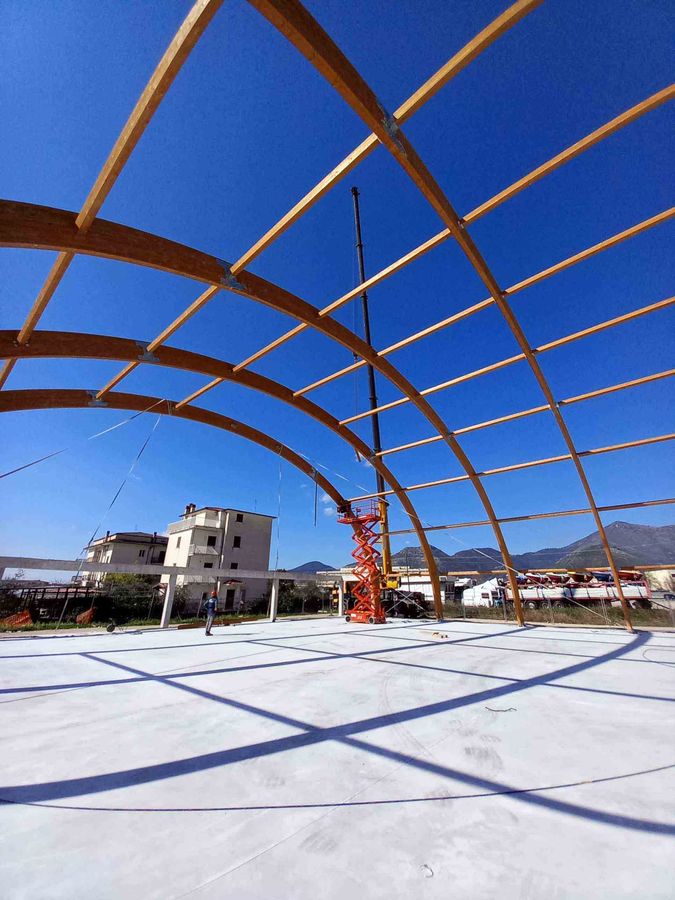 Ristrutturazione, potenziamento, messa in sicurezza ed efficientamento energetico del Palazzetto dello Sport, con ampliamento del parco fitness esterno e realizzazione di una tensostruttura polivalente — foto 5