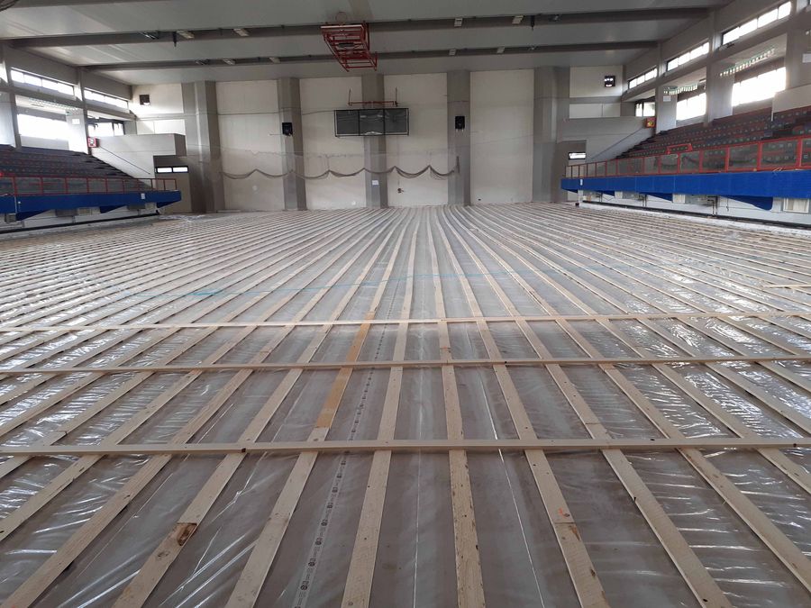 Ristrutturazione, potenziamento, messa in sicurezza ed efficientamento energetico del Palazzetto dello Sport, con ampliamento del parco fitness esterno e realizzazione di una tensostruttura polivalente — foto 8