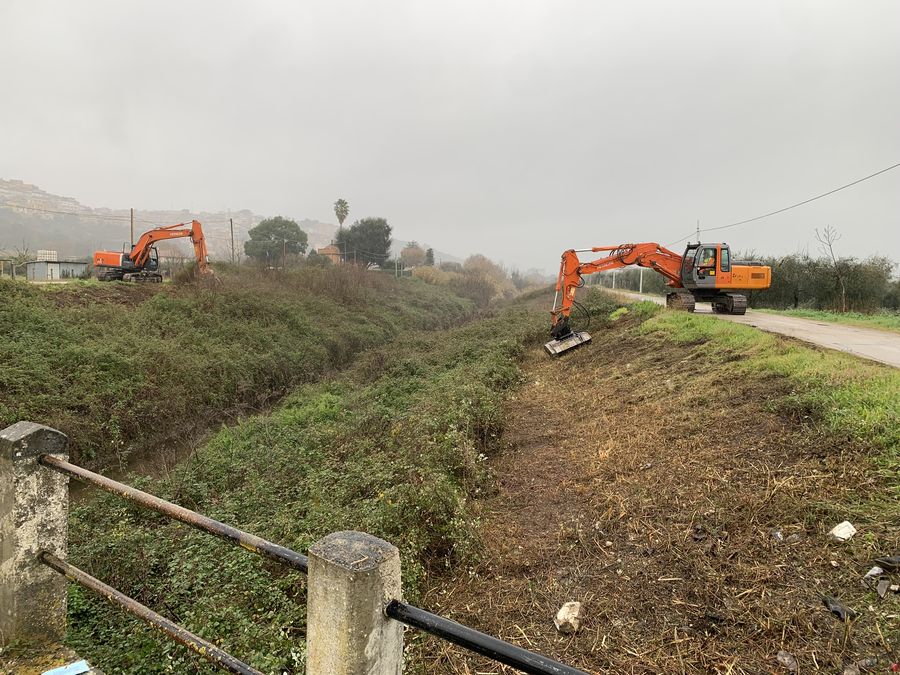 Lavori straordinari di manutenzione delle arginature e dell’alveo del fiume Amaseno, da Amaseno al ponte della strada provinciale per Sonnino — foto 1