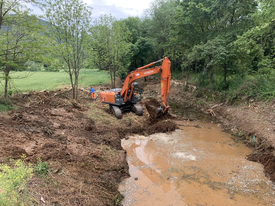Lavori straordinari di manutenzione delle arginature e dell’alveo del fiume Amaseno, da Amaseno al ponte della strada provinciale per Sonnino — foto 3