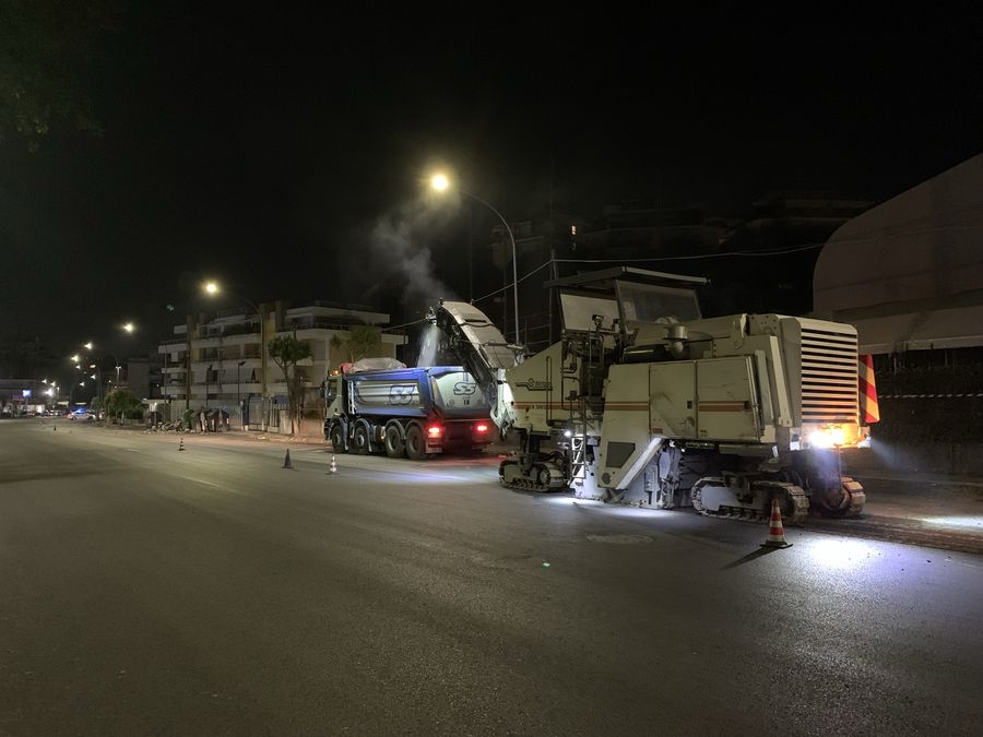Lavori di manutenzione straordinaria di via Mattia Battistini, tratto da via Forte Braschi a via S. Cleto Papa — foto 4